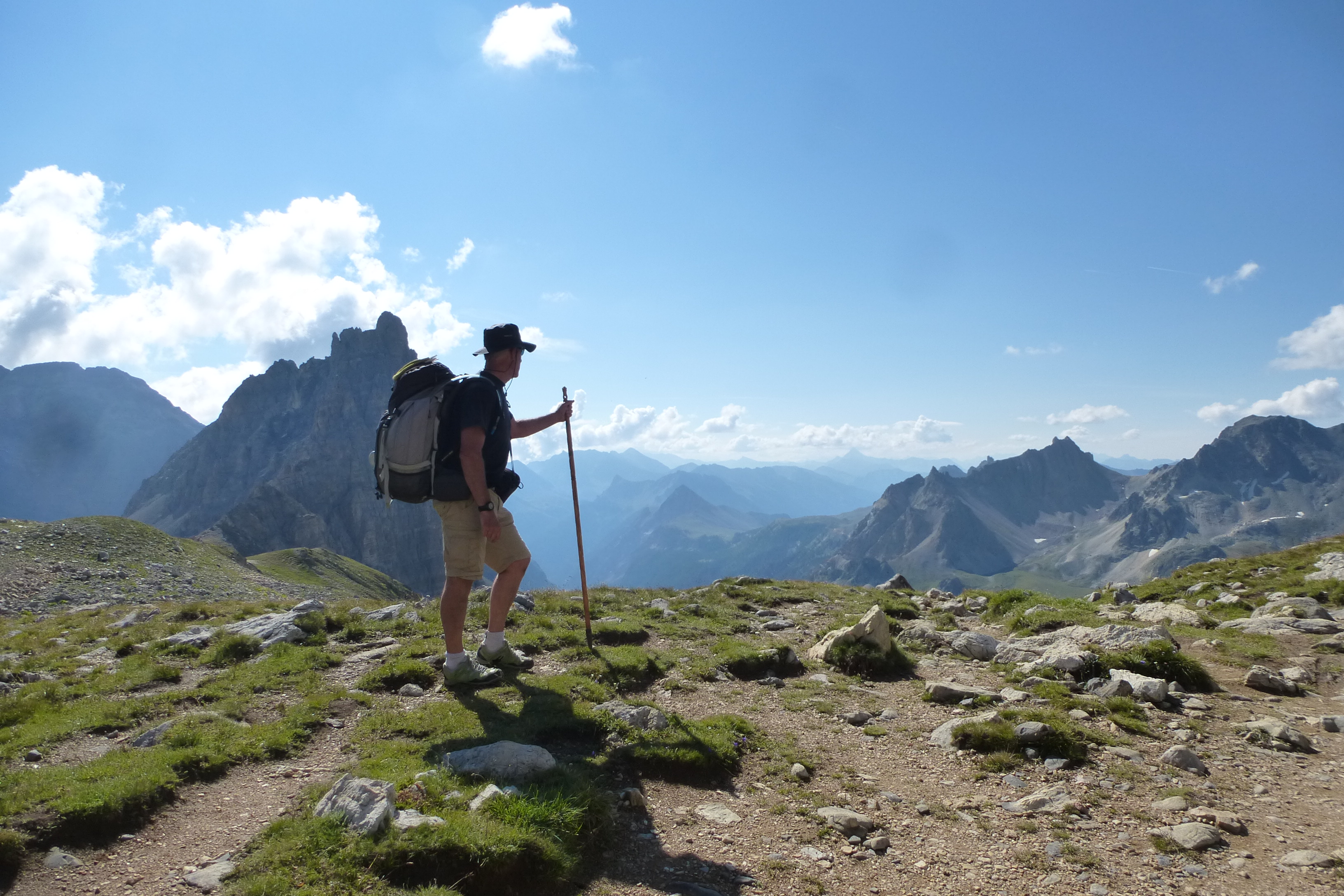 Pèlerins en montagne